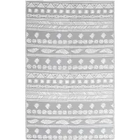 Super Merchant Tapis d'extérieur ARAKIL Gris 160x230 cm PP