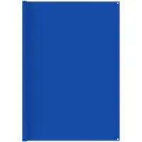 vidaXL Tapis de tente 250x600 cm Bleu PEHD