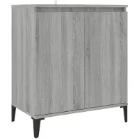 vidaXL Sideboard Gris Sonoma 60x35x70 cm Bois composite