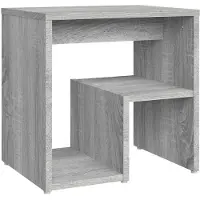 vidaXL Table de chevet Sonoma gris 40x30x40 cm Bois d'ingénierie