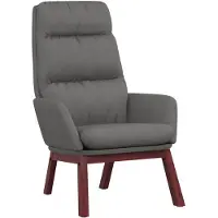 vidaXL Fauteuil relax gris clair Tissu