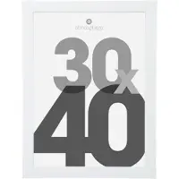 Atmosphera Cadre photo Blanc pour Photo 30 x 40 cm