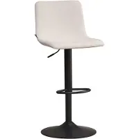Sonstiges Bronx71 Tabouret de bar Eva taupe tissu recyclé 60 - 76 cm