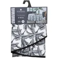 Atmosphera Nappe Ronde Palmier 180 Cm. Anti-Tache