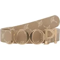JOOP! Ceinture noisette / blanc