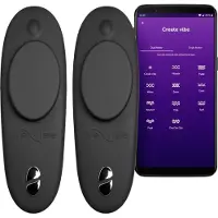 We-vibe Tease Us Ensemble avec Moxie Vibromasseur pour Culotte - Noir