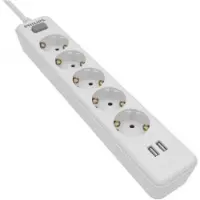 Philips Bloc multiprise avec 5 prises (5x)
