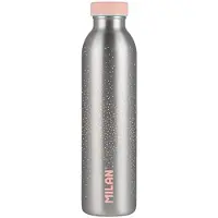 Milan 591ml Stainless Steel Silver Serie Thermal Bottle Argenté