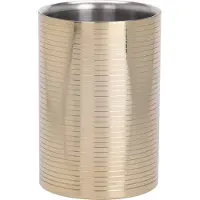 Koop Schładzacz do butelek ze stali nierdzewnej, Ø 12 cm, złoty