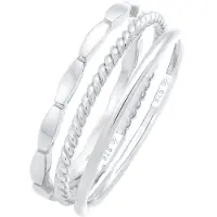 Elli Bague 'Geo' argent