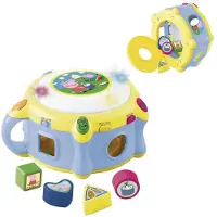 Reig Musicales Electronic Drum With Shapes Jaune Enfants