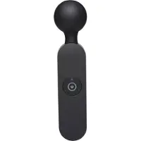 Master Series Thunder Vibromasseur Wand Chauffant - Noir