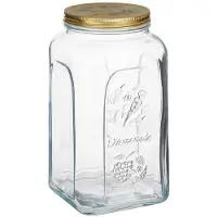 Pasabahce Ritzenhoff & Breker 807585 Ritzenhoff & Breker Verre à provisions HOMEMADE, 3,0 litres