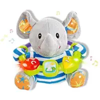 Reig Musicales Peluche sonore éléphant 35 cm