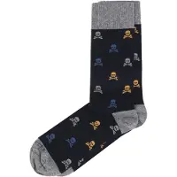 Scalpers Chaussettes bleu / bleu marine / gris / orange