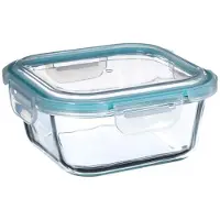 5 Five Récipient alimentaire en verre avec couvercle, 800 ml