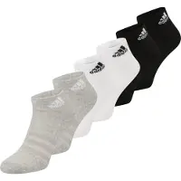 Adidas Chaussettes de sport gris / noir / blanc