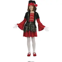 Guirma Elf Girl Costume Rouge 5-6 Years