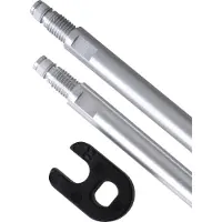 Vittoria Blister Air Valve Extender 2 Units Argenté 60 mm