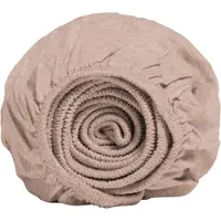 Yumeko - Drap-housse enfant - Jersey De Coton - 60x120x15 - Rose