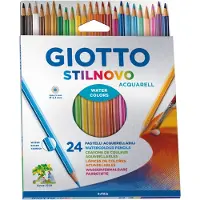 Giotto suspendu Boîte de 24 crayons de couleur Giotto Stilnovo Acquarell