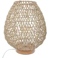 Atmosphera Tressé E27 Vintage Table Lamp 40w Marron One Size / EU Plug 220V