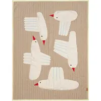 Ferm Living Bird Couverture Matelassée