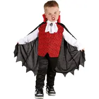Fun Costumes Deguisements COSTUME ENFANT VAMPIRE SCAMP garcons - Multicolore - 3 / 4 ans