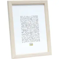 Deknudt Cadre photo en bois blanc clair 20x30 S41JL1