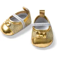 Heless Ballerines or t. 38-45 cm ballerines paillettes, 1 pair, tirette, dès 3 ans