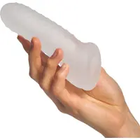 Perfect Fit - Fat Boy Checker Box - gaine pénienne (15 cm, blanc)