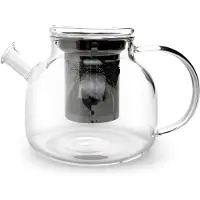 Ona Théière Vienna 0,75 l transparent/argent