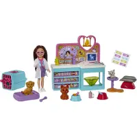 Barbie Chelsea set. Vet+Doll HGT12