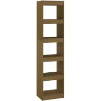 vidaXL Bibliothèque/Séparateur de pièce Marron miel 40x30x167,5 cm Pin