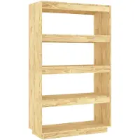 vidaXL Bibliothèque/Séparateur de pièce 80x35x135cm bois de pin massif