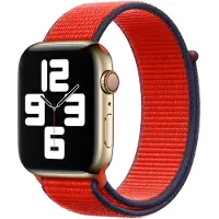 Apple - Bracelet Watch 42mm / 44mm / 45mm / 49mm - Boucle Sport respirante - (PRODUCT) Red