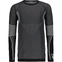 CMP Seamless Junior 3y94800 Long Sleeve Base Layer Gris 10-12 Years Garçons