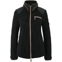HEINE Veste en polaire noir