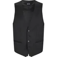BOSS Gilet de costume 'Huge' noir
