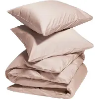 Yumeko - Parure de lit - Satin De Coton - 200x220 - Rose