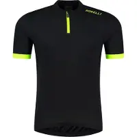 Rogelli Unisexe, Maillot de cyclisme, Core (128, 140, 152, 164), Noir, 128, 164, 140, 152