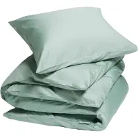 Yumeko - Parure de lit - Satin De Coton - 140x220 - Vert