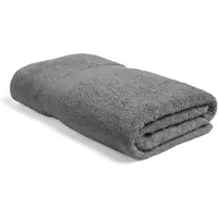 Yumeko - Serviettes de bain - Coton - 100x150 - Gris