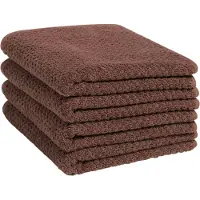 Yumeko Serviette de Toilette Yumeko Mud Rose (Lot de 4)