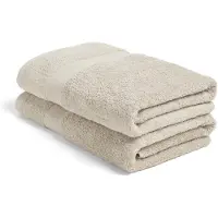 Yumeko Serviette de Douche Yumeko White Sand (Lot de 2)