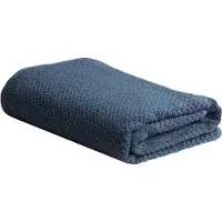 Yumeko - Serviettes de bain - Coton - 100x150 - Bleu