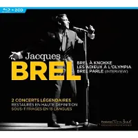 Universal Music Jacques Brel - En Concert Cd + Blu-ray