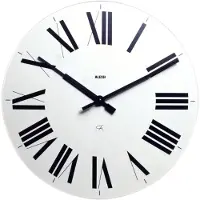 Alessi "Firenze" Wall Clock, White (Art.-Nr. 12 W, EAN 8003299295814)