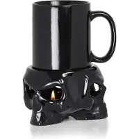 Alchemy England Mug Gothic de - Mug avec Réchauffe-Tasse Skull - pour Indifférent - noir - Taille Standard