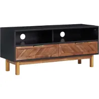 vidaXL Armoire TV 100x35x45 cm acacia massif et MDF